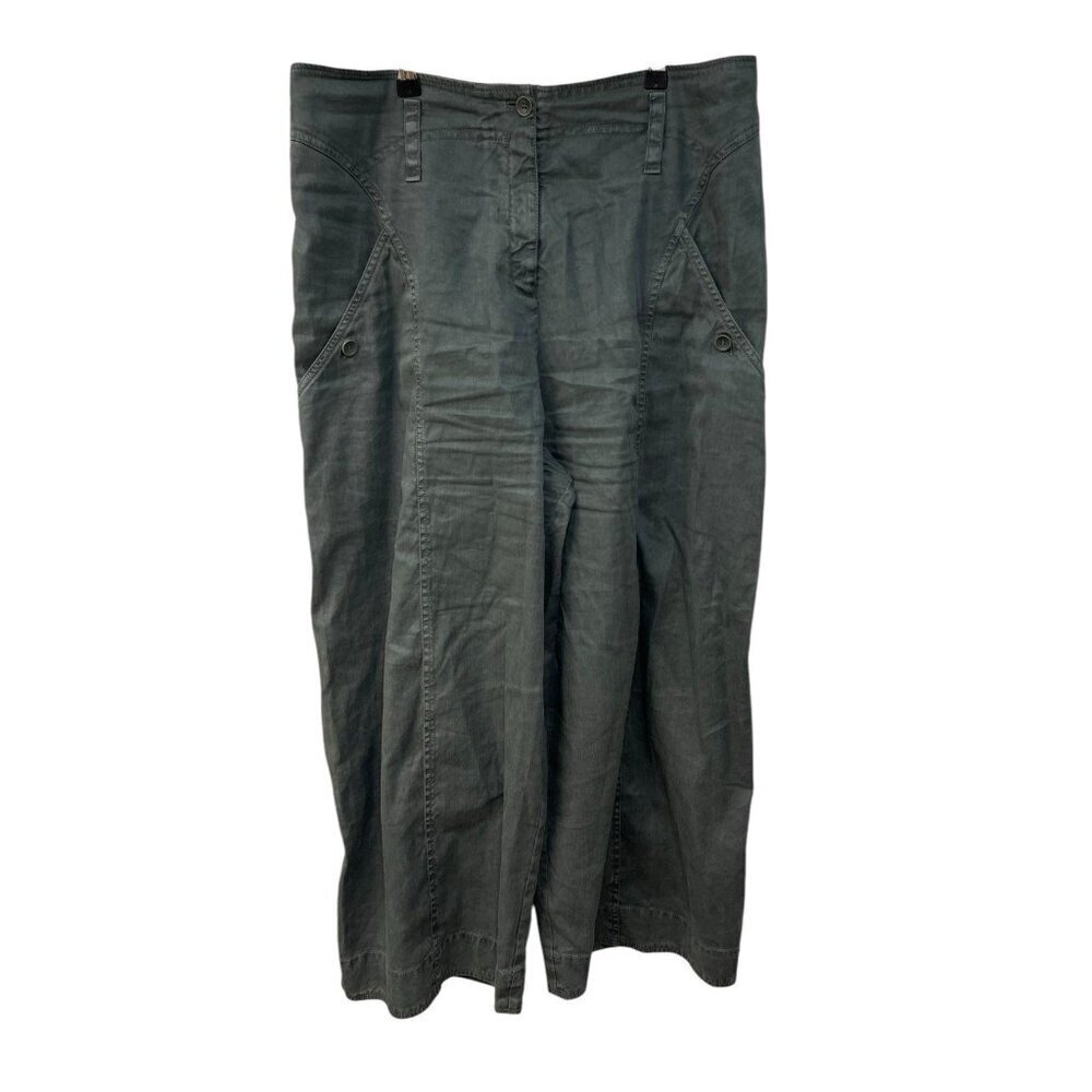 OSKA Women's Designer Balloon Barrel Wide Leg Cotton Pants Bloomers US 4